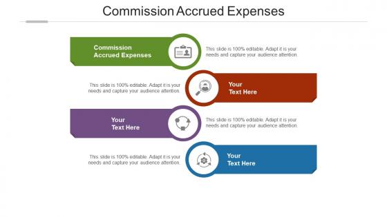 Commission accrued expenses ppt powerpoint presentation slides example cpb