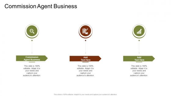 Commission Agent Business In Powerpoint And Google Slides Cpb