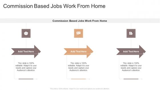 Commission Based Jobs Work From Home In Powerpoint And Google Slides Cpb