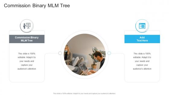 Commission Binary MLM Tree In Powerpoint And Google Slides Cpb