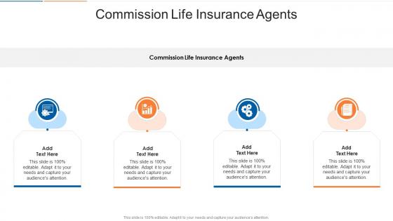 Commission Life Insurance Agents In Powerpoint And Google Slides Cpb