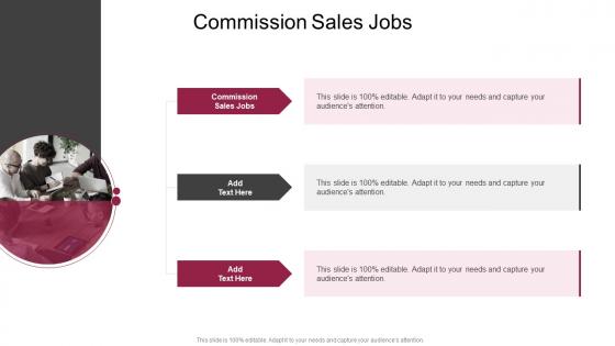 Commission Sales Jobs In Powerpoint And Google Slides Cpb