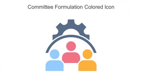 Committee Formulation Colored Icon In Powerpoint Pptx Png And Editable Eps Format
