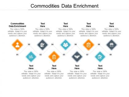 Commodities data enrichment ppt powerpoint presentation layouts format cpb