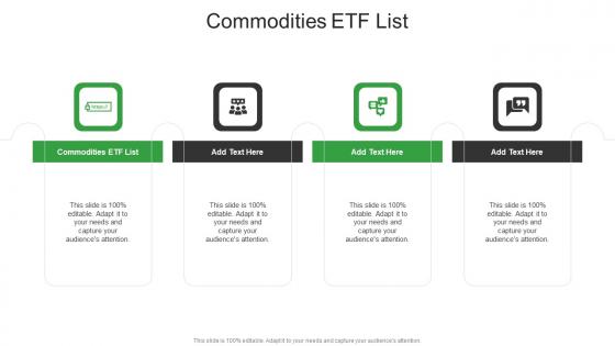 Commodities ETF List In Powerpoint And Google Slides Cpb