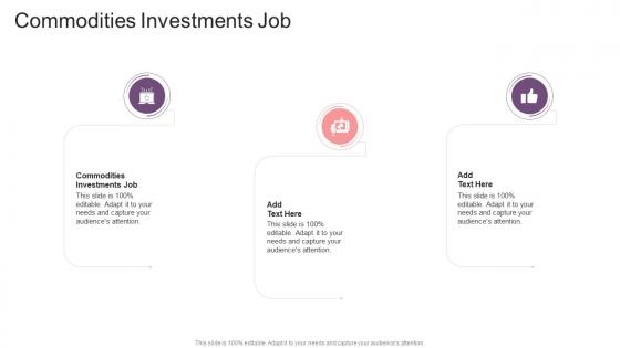Commodities Investments Job In Powerpoint And Google Slides Cpb