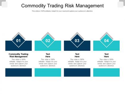 Commodity trading risk management ppt powerpoint presentation outline show cpb