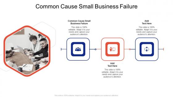 Common Cause Small Business Failure In Powerpoint And Google Slides Cpb