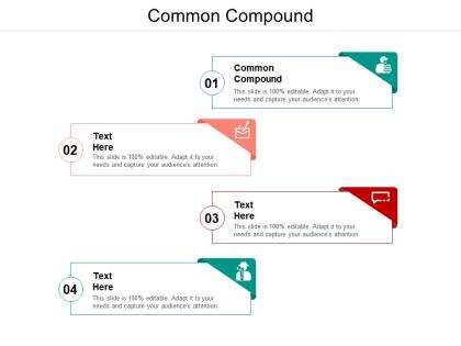 Common compound ppt powerpoint presentation gallery background designs cpb