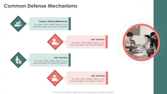 Common Defense Mechanisms In Powerpoint And Google Slides Cpb