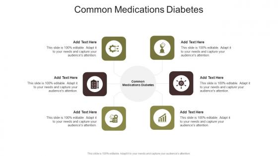 Common Medications Diabetes In Powerpoint And Google Slides Cpb