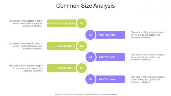 Common Size Analysis In Powerpoint And Google Slides Cpb