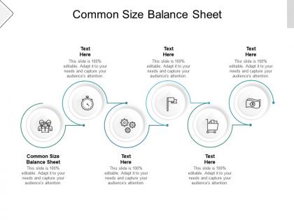 Common size balance sheet ppt powerpoint presentation model graphics pictures cpb