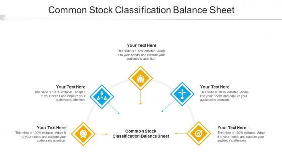 Common Stock Classification Balance Sheet Ppt Powerpoint Presentation Model Cpb
