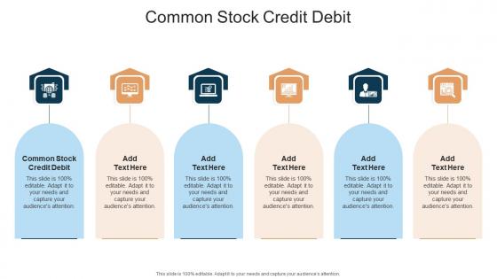 Common Stock Credit Debit In Powerpoint And Google Slides Cpb