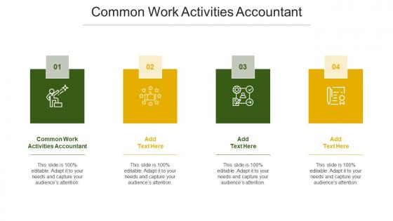 Common Work Activities Accountant In Powerpoint And Google Slides Cpb