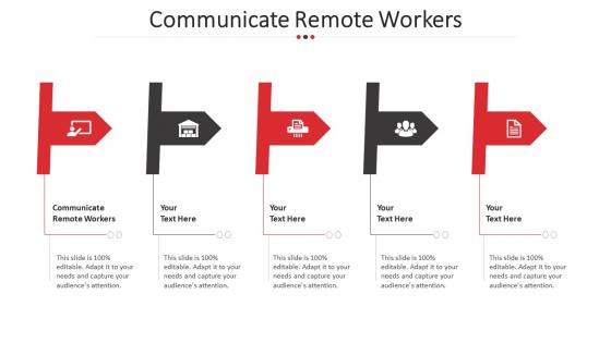Communicate Remote Workers Ppt Powerpoint Presentation Inspiration Gallery Cpb