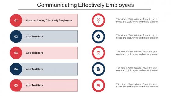 Communicating Effectively Employees In Powerpoint And Google Slides Cpb