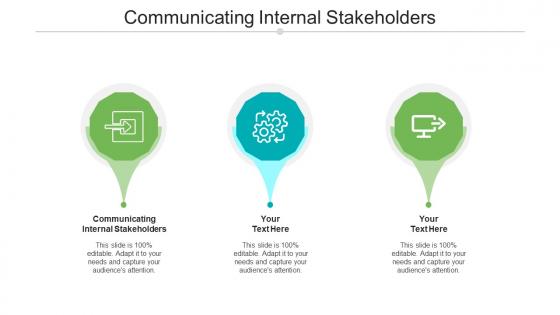 Communicating internal stakeholders ppt powerpoint presentation file show cpb