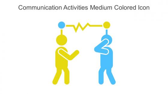 Communication Activities Medium Colored Icon In Powerpoint Pptx Png And Editable Eps Format