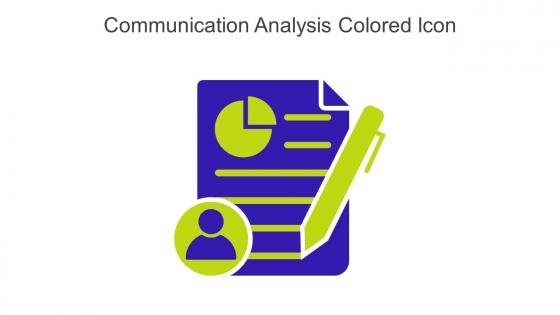 Communication Analysis Colored Icon In Powerpoint Pptx Png And Editable Eps Format