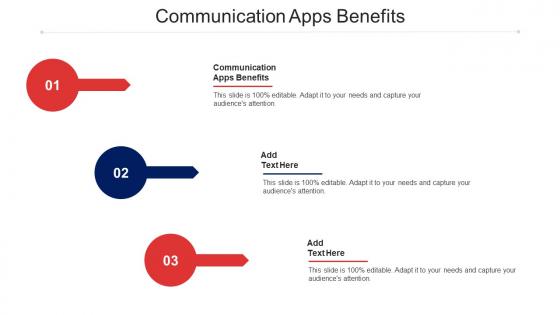 Communication Apps Benefits Ppt Powerpoint Presentation Portfolio Show Cpb