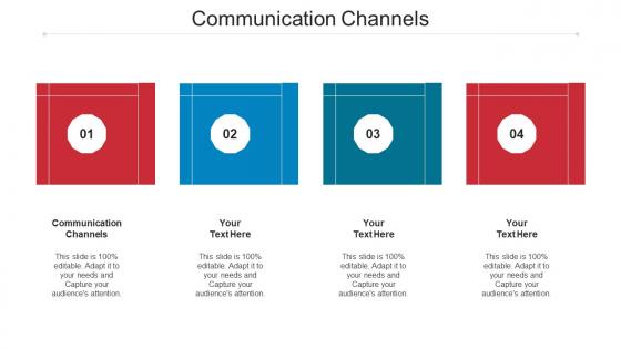 Communication Channels Ppt Powerpoint Presentation Gallery Themes Cpb