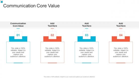 Communication Core Value In Powerpoint And Google Slides Cpb