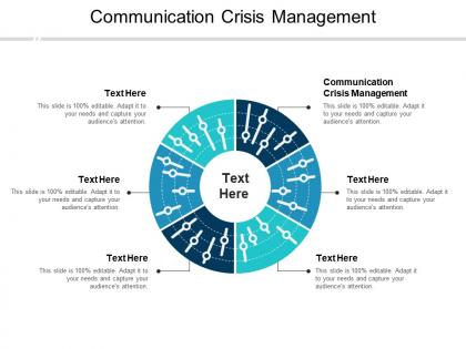 Communication crisis management ppt powerpoint presentation slides graphic images cpb