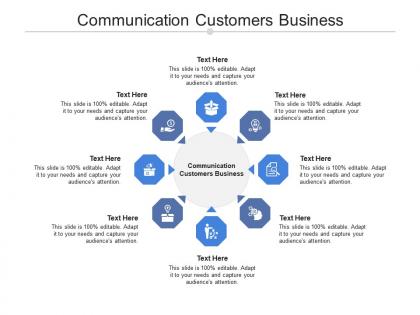 Communication customers business ppt powerpoint presentation portfolio format cpb