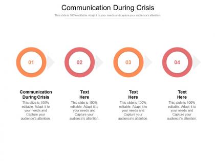 Communication during crisis ppt powerpoint presentation model files cpb