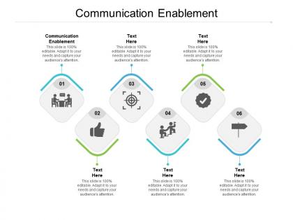 Communication enablement ppt powerpoint presentation styles guidelines cpb