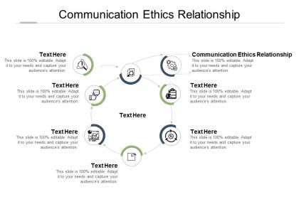 Communication ethics relationship ppt powerpoint presentation inspiration grid cpb