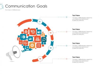 Communication goals online marketing tactics and technological orientation ppt microsoft