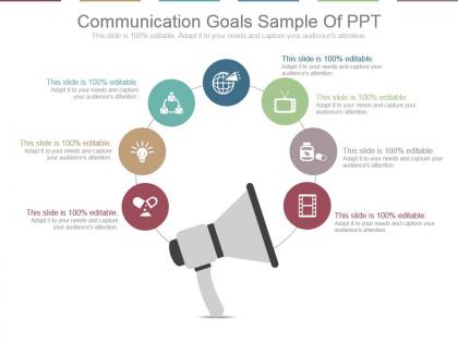 Communication goals sample of ppt