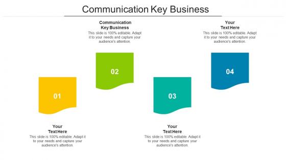 Communication Key Business Ppt Powerpoint Presentation Inspiration Slideshow Cpb