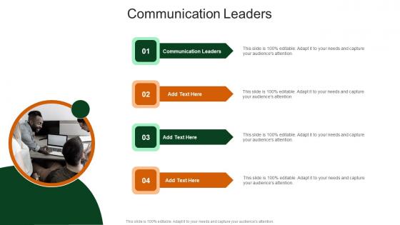 Communication Leaders In Powerpoint And Google Slides Cpb