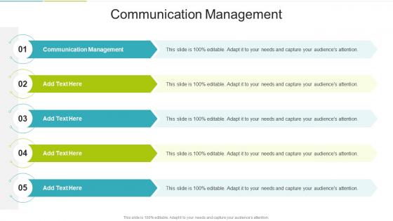 Communication Management In Powerpoint And Google Slides Cpb