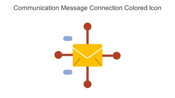 Communication Message Connection Colored Icon In Powerpoint Pptx Png And Editable Eps Format