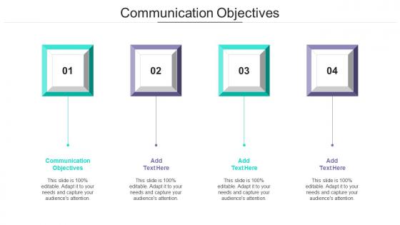 Communication Objectives Ppt Powerpoint Presentation File Gallery Cpb