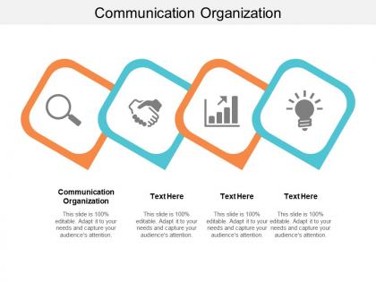 Communication organization ppt powerpoint presentation icon templates cpb