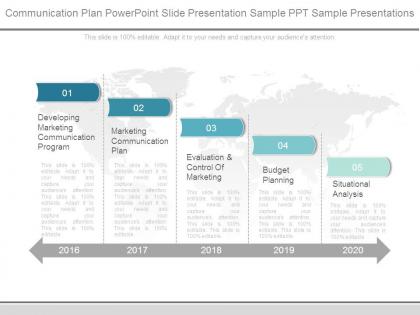 Communication plan powerpoint slide presentation sample ppt sample presentations