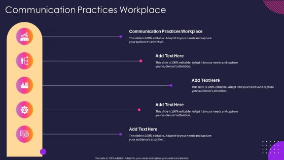 Communication Practices Workplace In Powerpoint And Google Slides Cpb