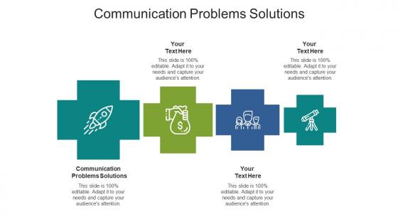 Communication Problems Solutions Ppt Powerpoint Presentation Show Designs Cpb