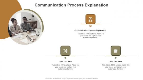 Communication Process Explanation In Powerpoint And Google Slides Cpb
