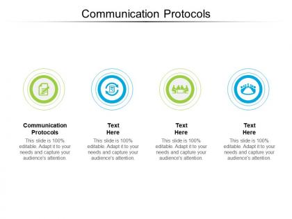 Communication protocols ppt powerpoint presentation icon show cpb