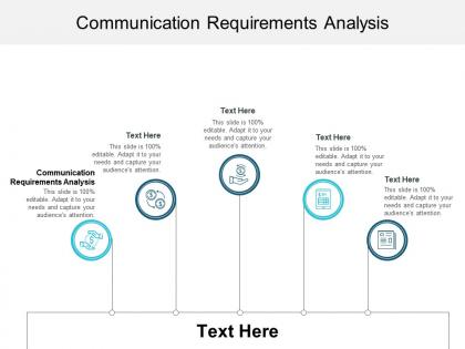 Communication requirements analysis ppt powerpoint presentation file inspiration cpb