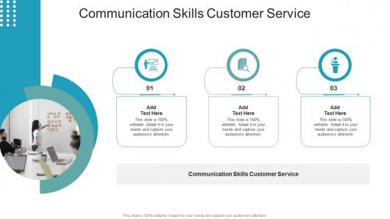 Communication Skills Customer Service In Powerpoint And Google Slides Cpb