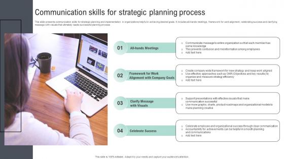 Communication Skills For Strategic Planning Process