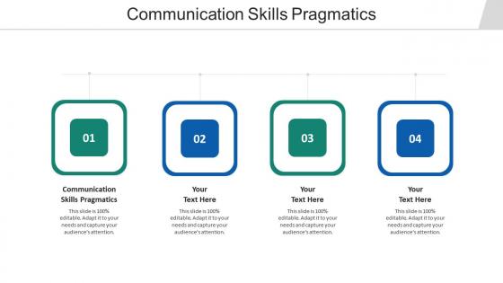 Communication skills pragmatics ppt powerpoint presentation show background designs cpb